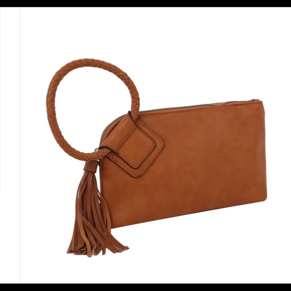 Designer Inspired Tassel Wristlet - New - Picture 3 of 12